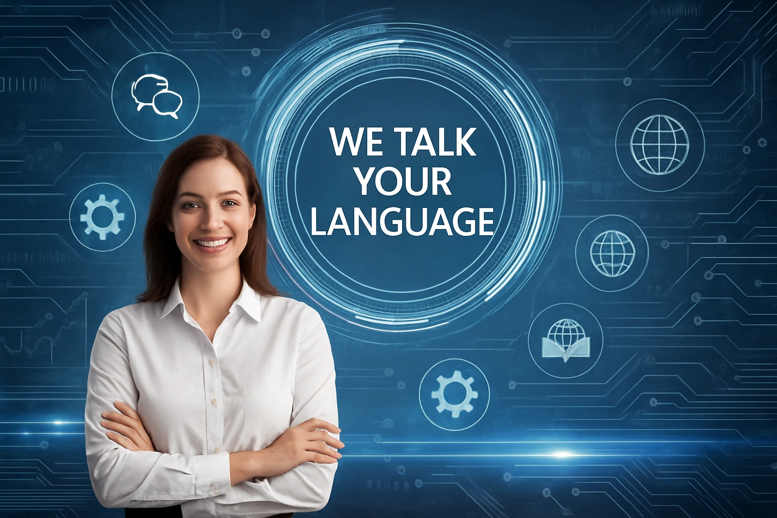 We talk your language We talk your language